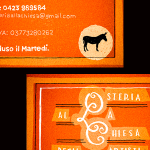 2014

Visual Identity for "Alla Chiesa Degli Artisti":
an award-winning restaurant in Veneto, northern Italy.

Branding and design by Nicholas Restivo.